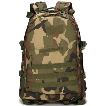 Тактический походный рюкзак Military военный рюкзак водоотталкивающий 30 л 49x34x16 см Камуфляж