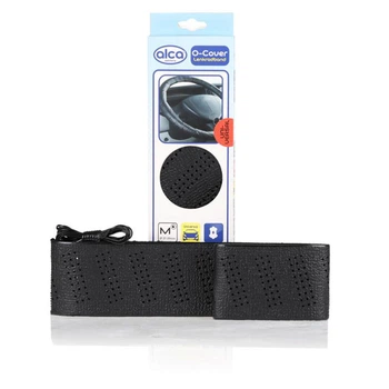 Alca Обплетення на кермо, що обшивається зі шнурком O-Cover Alca, розмір M 37-39cm, чорна (Німеччина)