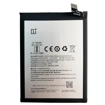 Батарея OnePlus 3T (A3010) BLP633 [Original PRC]