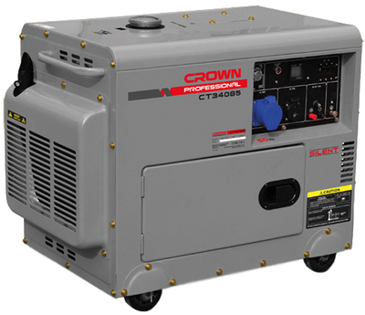 Генератор дизельний CROWN CT34085 5 кВт