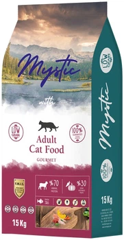 Сухий Корм Hermos Mystic Беззерновий для дорослих вибагливих котів 15 кг (8681692500218)