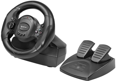 Kierownica przewodowa Tracer Sierra Rayder 4 w 1 PC/PS3/PS4/XONE Czarna (TRAJOY46765)