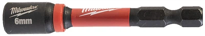Удароміцна торцева головка Milwaukee Shockwave 1/4" 6 мм (4932492435)
