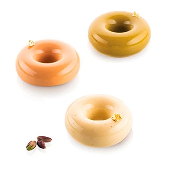 Форма силіконова «донатс» діаметр 72 h27 мм (6х80 мл) DONUTS GOURMAND 80