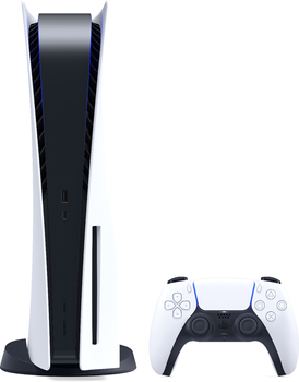 Ігрова приставка PS5 PlayStation 5 Blu-ray Edition White/Black (CFI-1216A)