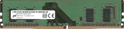 Пам'ять MICRON 4 GB DDR4 2666 MHz (MTA4ATF51264AZ-2G6E1)