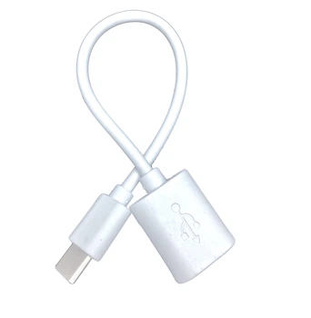 Переходник-кабель OTG Type-C / USB-C на USB 3.0 (white)
