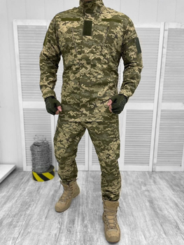 Тактичний костюм військовий Статутний ГОСТ ( Кітель + Штани ), Камуфляж: Піксель ЗСУ, Розмір: L