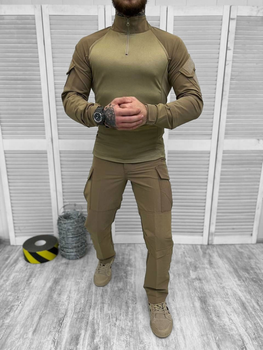 Тактичний військовий костюм Singl Sword ( Убакс + Штани ), Камуфляж: Койот, Розмір: XL