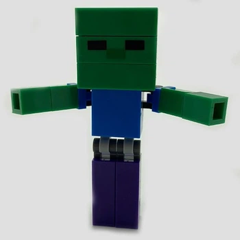 Конструктор фігурка iBlock Зомбі Майнкрафт Zombie Minecraft