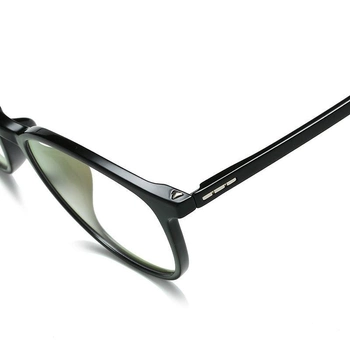Очки для компьютера защитные NewGlass защитные компьютерные очки универсальные круглые глянцевые черные