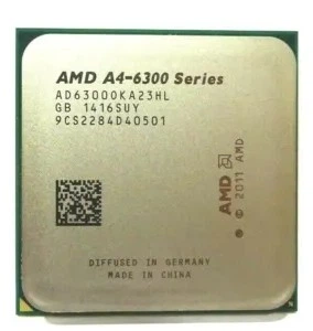 Процессор AMD Socket FM2 ATHLON A4-6300 ( 2 ЯДРА, 3.7GHz, TurboBOOST 3.9GHz, sFM2 ) Tray ( AD6300OKA23HL ) Б/У