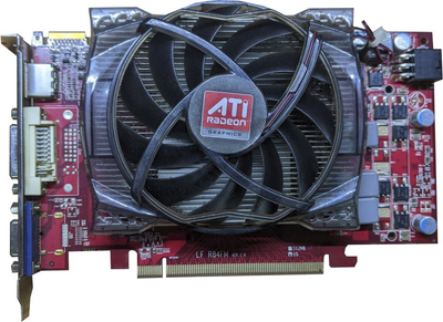 Видеокарта ATI PCI-Ex AMD RADEON HD5750 1GB GDDR 5 ( 128 BIT ) ( VGA, DVI, HDMI ) Б/У