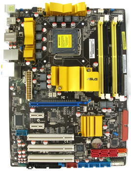 Материнская плата Socket 775 ASUS P5Q ( s775, DDR2, P45 , PCI-Ex16 ) Б/У