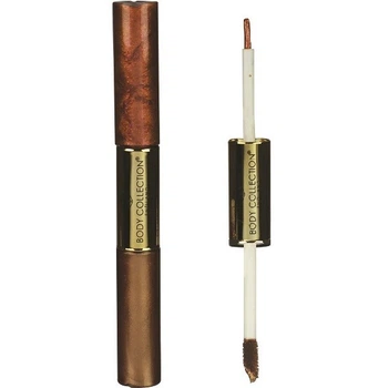 Стойкие жидкие двухсторонние тени для век Body Collection Double-Sided Liquid Metallics Cream Eyeshadow & Glitter Liner - Renaissance
