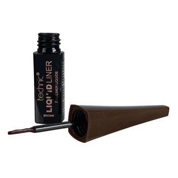 Рідка підводка для повік Technic Liquid EyeLiner "Brown" 6 мл. Коричневий