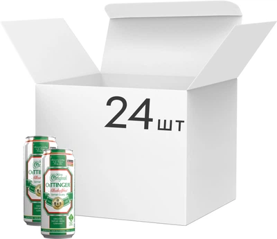 безалкогольного Oettinger Alkoholfrei 0,5 л × 24