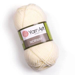 YarnArt Norwey ( норвей)- 851 крем