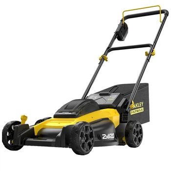Газонокосилка Stanley FatMax аккумуляторная 20 В, 2 Ач, 51 см, 2 АКБ и ЗУ (SFMCMW2651M)