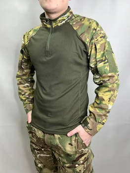 Тактическая боевая рубашка UBACS CoolPass Мультикам размер L