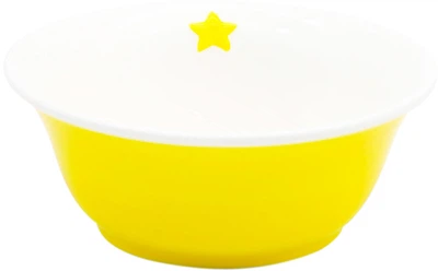 Тарелка глубокая MBM HOME 14 см Желтая (KP-48 YELLOW)