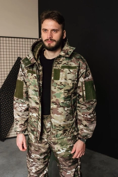 Зимовий теплий костюм куртка та штани чоловічий Туреччина ЗСУ Мультикам 8965 XL
