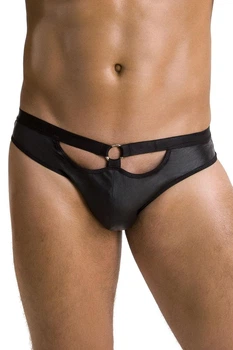 Мужское эротическое бельё открытые трусики 041 SLIP OPEN JOE Чёрный XXL/XXXL - Passion ( SO7596 )
