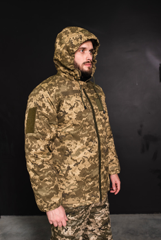 Куртка-бушлат военная мужская тактическая ВСУ (ЗСУ) Пиксель 8722 54 размер