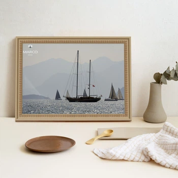 Фоторамка MARCO DECOR 2017N - 513 10х15 см, песочный с золотом