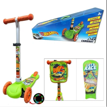 Самокат 3 колесный Hot Wheels LS2115