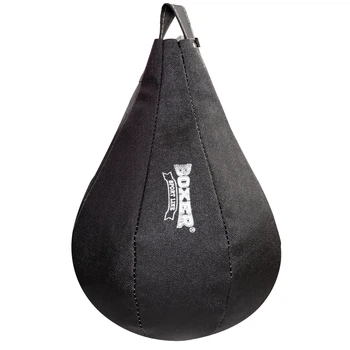 Груша набивная подвесная 6кг 50x32см кирза ветошь BOXER черный 1013-01