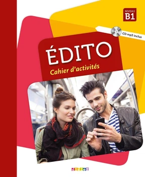 Книга Edito B1 Cahier d'exercices + CD mp3 Edition 2018 Didier (9782278090037)