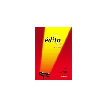 Книга Edito B2 Livre eleve + DVD + CD audio Didier (9782278066575)