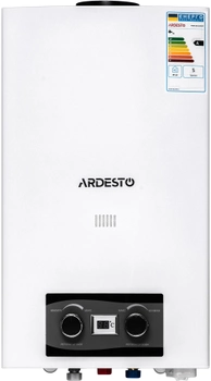 Газовый проточный водонагреватель Ardesto TFGBH 10B X2 WHITE