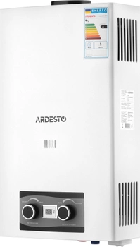 Газовый проточный водонагреватель Ardesto TFGBH 10B X2 WHITE