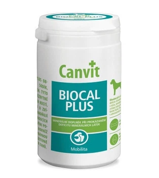 Витаминно-минеральная добавка Canvit BIOCAL PLUS для собак для роста и укрепления костей, 230 г
