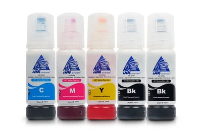 Світлостійкі чорнила INKSYSTEM для фотодруку 70 мл (5 кольорів)