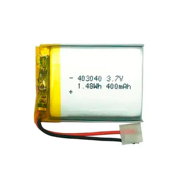 Аккумулятор 403040 Li-pol 3.7В 400мАч для RC моделей DVR GPS MP3 MP4 (116354)