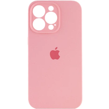 Чохол Silicone Case Full Camera Protective (AA) Apple iPhone 16 Pro Max (6.9") Рожевий / Light pink