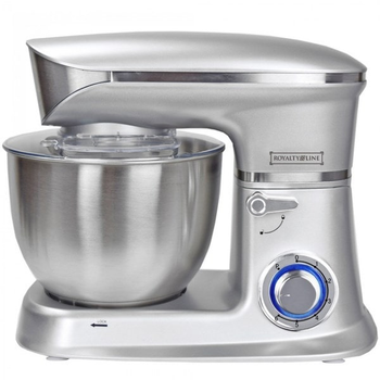 Тестомес Royalty Line RL-1900.7 Silver 1900W 6.5L Словакия кухонный комбайн миксер планетарный (107)