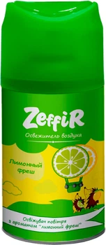 Сменный баллон для освежителя Zeffir Лимонный фреш 250 мл (4820182782954)