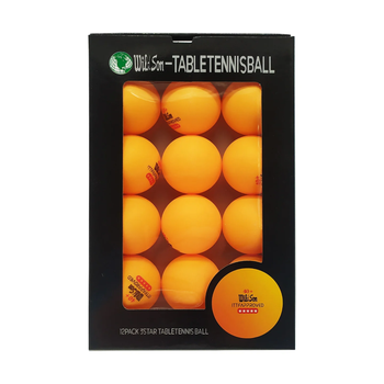 Теннисные шарики Bambi желтые 12 шт, MS3095(Orange)