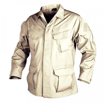 Китель унисекс (Хлопок Рипстоп) SFU - Cotton Ripstop Helikon-Tex Khaki XL/Regular Тактический