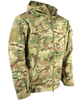 Куртка тактическая Kombat UK Patriot Soft Shell Jacket M Мультикам (1000-kb-pssj-btp-m)