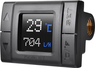Индикатор температуры и расхода Thermaltake Pacific TF2 (CL-W275-CU00SW-A)