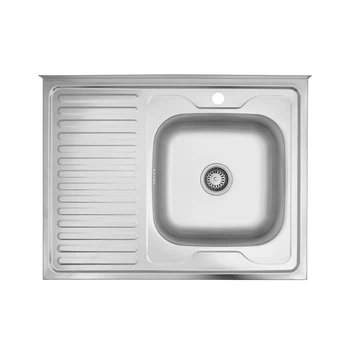 Кухонная мойка Kroner KRP Dekor-6080R (0,6 мм) CV022815