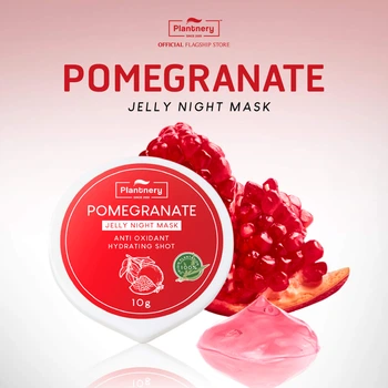 Маска для обличчя Plantnery Anti Oxidant із гранатом, желейна, нічна, 10 гр.
