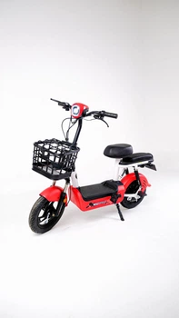 Двухместный электроскутер YIBEN JIE BAO 48V 350W 12Ah Красный