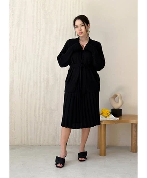 Кардиган вязаный жен. Черный "Joy" L-XL