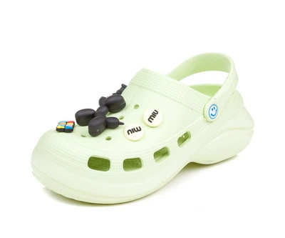 Кроксы Fashion 8513-1 салатов (36-40) Салатовый 39